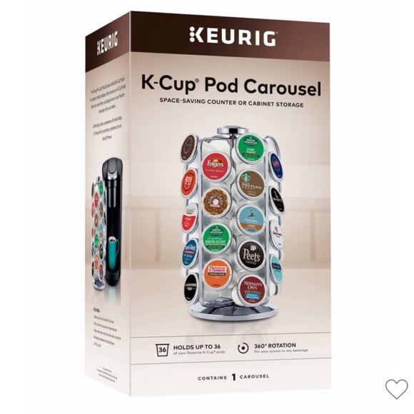 Keurig 35 K-Cup Pod Carousel
Freestanding Coffee Pod Holder & Organizer - Picture 2 of 4